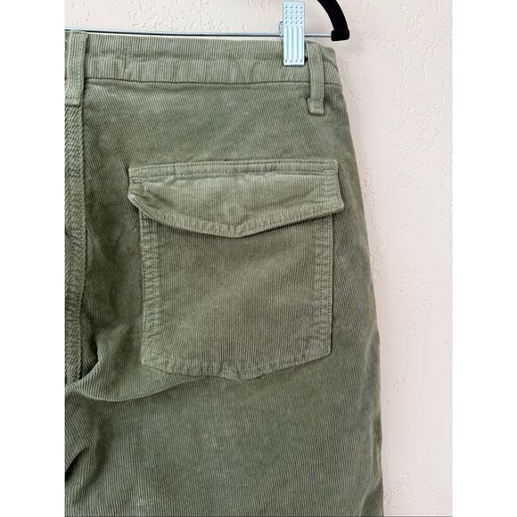 AMO Easy Army Trouser in Green Corduroy - Picture 4 of 4